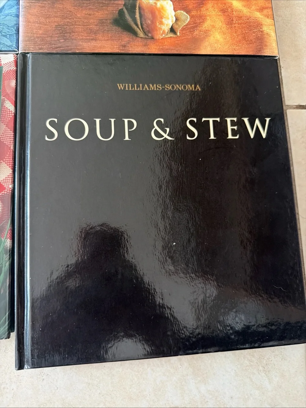 Vintage Williams Sonoma Cookbooks Set - Assorted Covers (Green, Brown, Black)